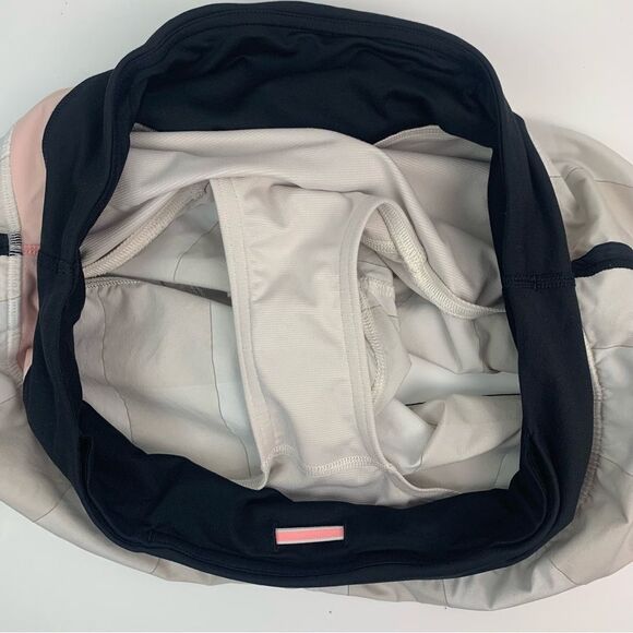 Lululemon Women Groovy Run Short Gingham Gray Pink Black Size 8 Training Running - Picture 7 of 8